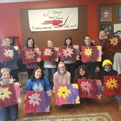 CheersNpaint's profile picture. ~Cheers N Paint, where anyone can paint, is a fun place for all ages.