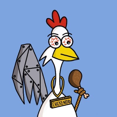 The invasion is coming: Chickenoids is a collection of 3333 hand-drawn chicken #NFTs on #BSC devoted to humanity's destruction. Telegram: https://t.co/kew9t17vDb