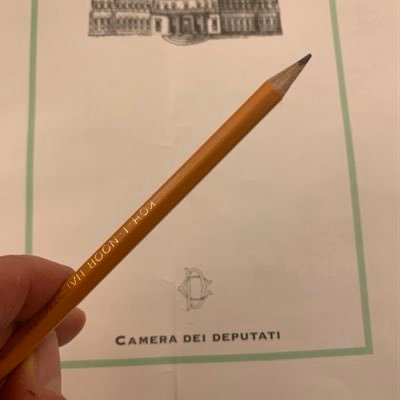 Salve sono la matita con cui @EnricoLetta ha votato per Mattarella (facendogli fare altri 7 anni al Quirinale e non alla bocciofila palermitana)