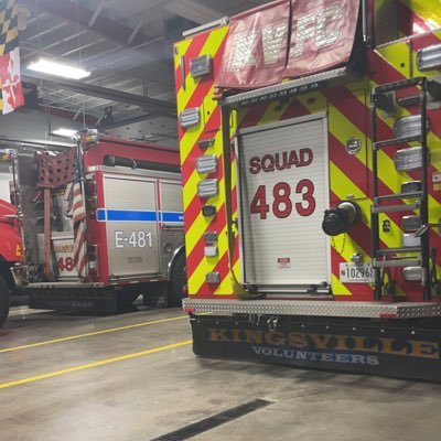 Volunteer Fire Company in Kingsville, MD, providing fire, rescue, and EMS services to the citizens and visitors of Baltimore and Harford Counties.