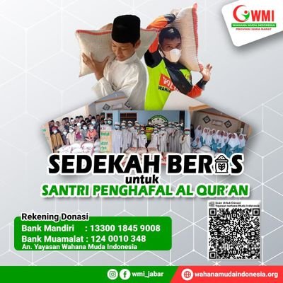 Wahana Muda Indonesia (WMI) sbg (NGO) bergerak di bidang sosial,human interest dan peduli lingkungan.