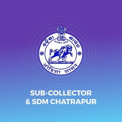 Official Twitter Account of Sub-Collector & SDM, Chatrapur, (Ganjam) , Odisha
# 06811 263923.
Email- subcol.chhat-od@nic.in