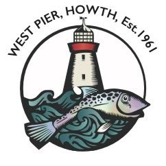 Fishmonger on the West Pier in Howth, Dublin. Award-winning smoked salmon, from the only open-fire smokehouse in Dublin.