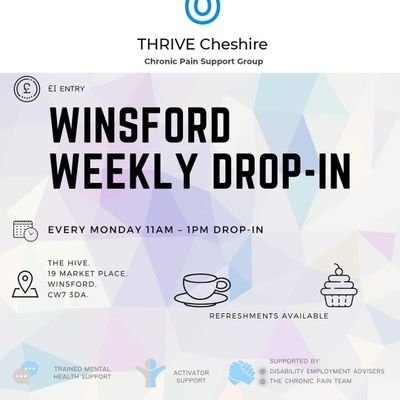 PainThrive's profile picture. Thrive is a chronic pain support group in Cheshire.