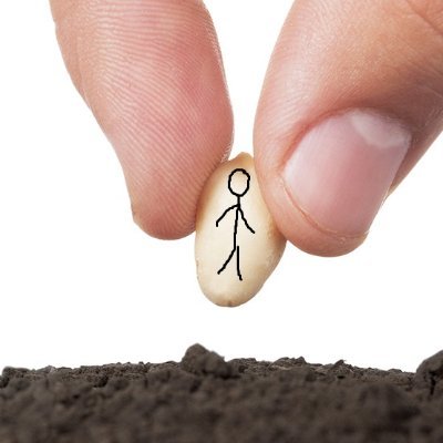 are we saving the soil or are we saving our lives?
-in seed form