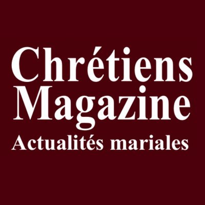 Mensuel marial d'actualité en France (depuis 1978) 🇫🇷 
Abonnement sur le site, et chaque mois par la poste dans votre boite aux lettres. Une marque de RAImage