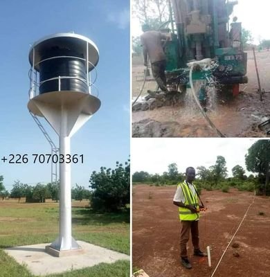 FasoSourcier's profile picture. Nous sommes une entreprise spécialisée dans le domaine de la recherche des points d'eau de forage au Burkina Faso