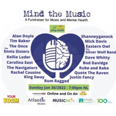 Mind The Music is a fundraiser event for Music and Mental Health