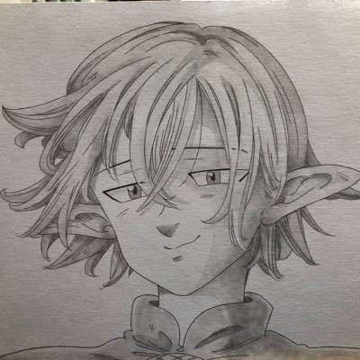 漫画好きなアナログ模写絵描きです♪四十路過ぎのおっさんですσ(^_^;)リプ等の返信遅くなる事も多々ありますが。必ず反応しますので、気軽に話しかけていただけたら嬉しいです(╹◡╹)