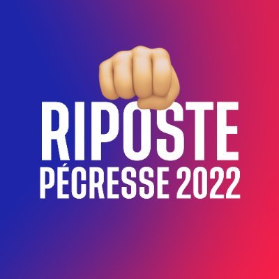 RipostePecresse's profile picture. Compte officiel de la cellule riposte pour rétablir la vérité et combattre les infox sur @vpecresse, candidate à l'élection présidentielle 📲 • #Pécresse2022