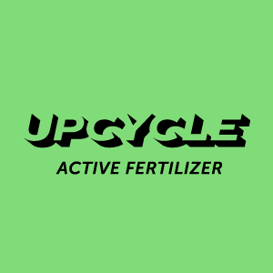 Eliminate carbon. Save water. Reduce you fertilizer use over time. 
The only fertilizer that works as hard as you do. #UpcycleActiveFertilizer