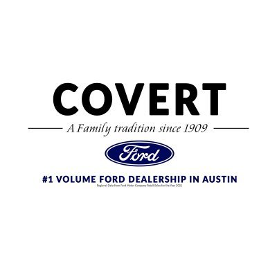 Official Page Covert Ford. A family tradition since 1909. #1 Volume Ford Dealership in Austin, Texas!
#ford #atx #covert