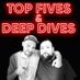 Top Fives & Deep Dives (@topdives) Twitter profile photo Top Fives & Deep Dives (@topdives) Twitter profile photo