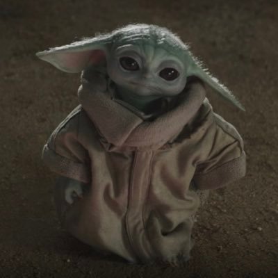 I'm only here for Baby Yoda!
