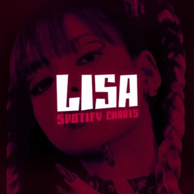 Fan account dedicated to Lisa’s Spotify Charts and Updates 📈🐱 Backup: @LisaOnSpotify2