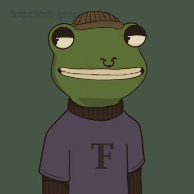 top_frogs's profile picture. Jus some artist guy new to the community looking to get on the Cardano blockchain with some NFTs lmao I also post other shit sometimes