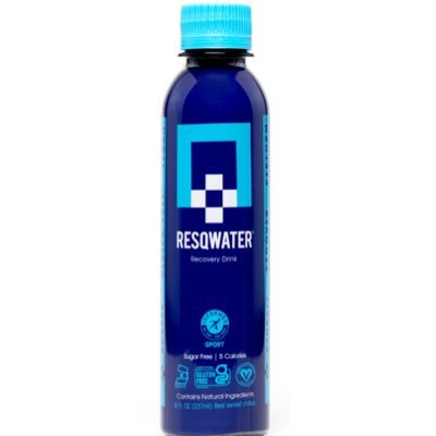 Enhance your daily hydration.  #RESQWATER  Hydrate. Recover. Perform.