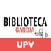 BiblioCRAIGandia UPV 🏳️‍🌈 (@BibCraiGandia) Twitter profile photo