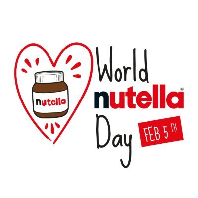 February 5th, 2024 is the 17th anniversary! 
Hashtag: #WorldNutellaDay    
(Powered by Ferrero)