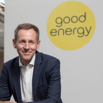 Chief Executive of @GoodEnergy and Chair @Zap_Map. Helping customers cut carbon.