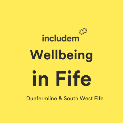 includem’s Wellbeing in Fife service is focused on supporting young people and/or their families with their mental health and wellbeing supports.