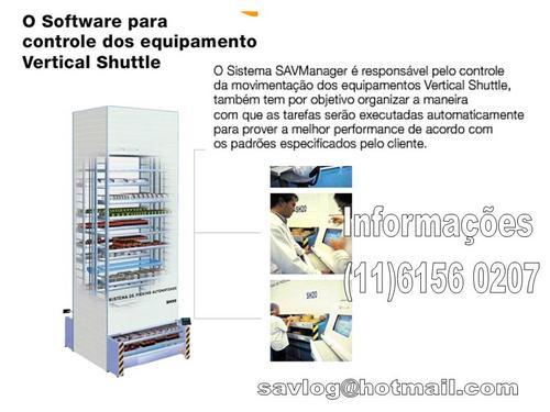 A Sav Logística com experiência a mais de 30 anos no mercado, com fabricação de novos produtos , apresenta Vertical Shuttle e outros.