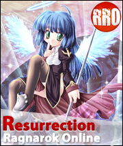 Resurrection RO, um ótimo servidor private de Ragnarök Online. 3 prazerosos anos online, eventos diários, ótimas premiações e muito mais! Confira!