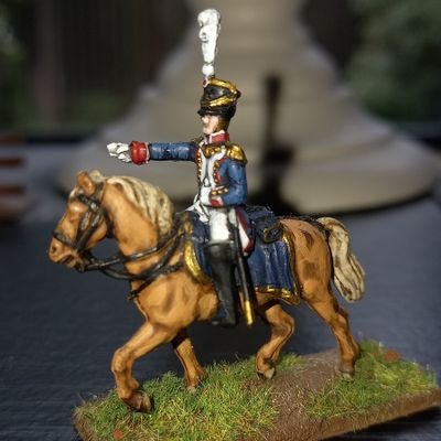 A keen painter of historical miniatures, especially Napoleonics and history Master's graduate.