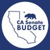 CA Senate State Budget Updates (@CASenateBudget) Twitter profile photo