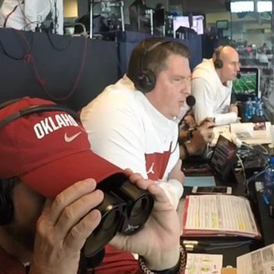 Behind the scenes with the OU Football Radio crew. Toby, Teddy, Plank, Gabe, Stats Kelly, Tom, Drake, and Shep
