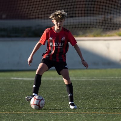 Just an American kid playing soccer in Madrid. #ForzaAdarve