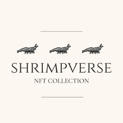 🦐 Official Account for the Shrimpverse NFT Collection 🦐

Droping soon 
Follow us for news
