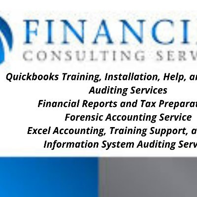 ➡#Quickbooks Training and support
➡ #Auditing Service
➡ #TaxPreparation and Report
➡ #Excel Accounting Training and Support
➡ #FinancialManagement Consultancy