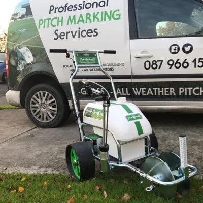 Professional Line marking of all sportsfields - Grass / allweather