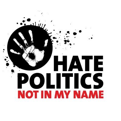 Download materials for #HatePoliticsNotInMyName campaign at https://t.co/Tw0cuoNqyK