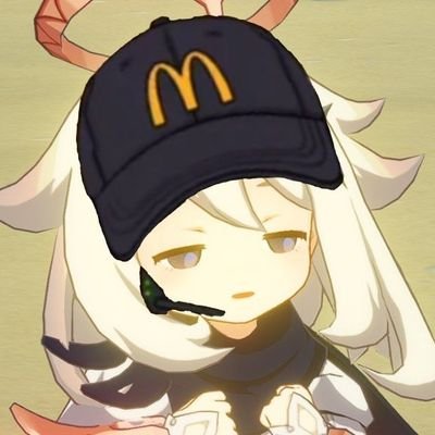 PaimonIfood's profile picture. Todo dia a Paimon entregando comida, imagina o salário no fim do mês, ela n vai precisar mais ser a comida de emergência 😁👍