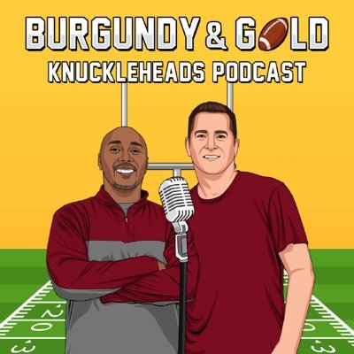 2 Knucklehead Fans of the Washington Commanders. 🚨Podcast on ALL platforms….Linktree Below and now on 📺 YouTube🚨