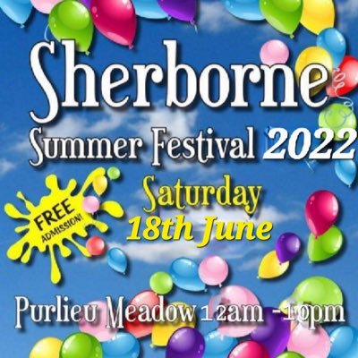 Sherborne Summer Festival June 16th 2018 Purlieu meadows 12-10pm Live Music https://t.co/GJMieDtqa9