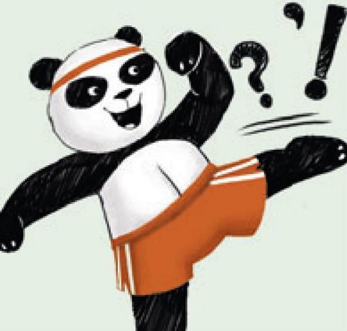 PunchyPanda's profile picture. I know what you're thinking.
'Did I use that apostrophe correctly?' 
You've got to ask yourself a question: CAN YOU EAT, SHOOT & LEAVE? Well, do ya punctuate?