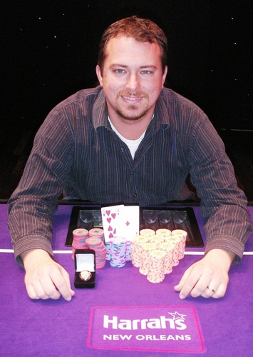 Poker updates from the reigning, defending, undisputed 2011 River Main Event Champion. Link below explains poker Tweets.