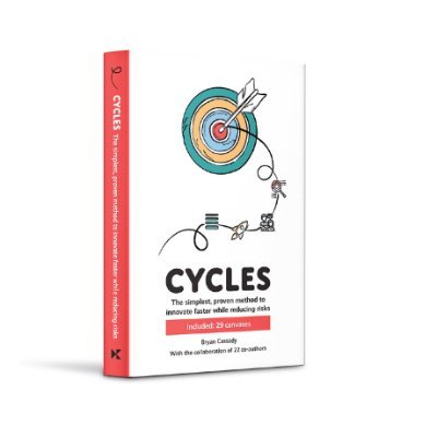 Quotes, Facts from the CYCLES book. Innovate 6X faster, while reducing risks by 50% #book #author #startup #innovaation