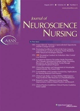 The Journal of Neuroscience Nursing is the official journal of the American Association of Neuroscience Nurses.