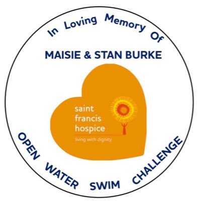 An open water charity swim raising money in honour of Maisie and Stanley Burke for St Francis Hopsice.