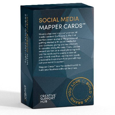 mappercards's profile picture. Creative support for new businesses - Visually map out your ideas with Mapper Cards™ & have a manageable step-by-step approach, accountability & support