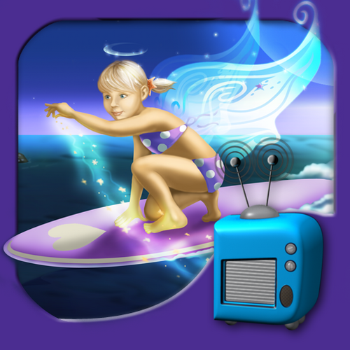 Join Surf Angel on her magical adventures, where she visits her sea life friends to prepare them for a safe night of sleep. Now available for the iPad!