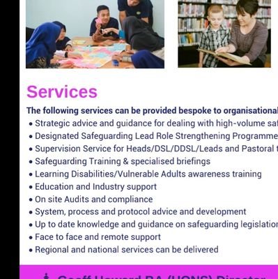Safeguarding training, Prof Supervision,20+yrs teacher, snr lead, exec lead, industry & Trustee @OfficialOAFCT 
#Supervision #DSL #pastoral #education #business