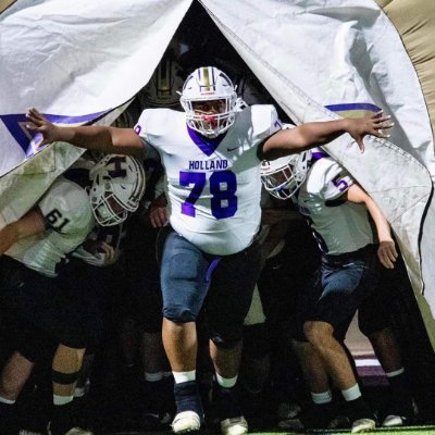 6'1'' 315 | OL | C/O 2023 | Holland, TX. High School | 1st Team All-District | 2022 District O-Lineman Of The Year | 1ST Team All-State