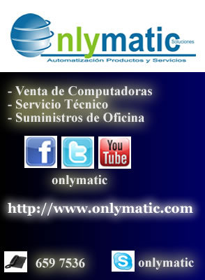 Onlymatic's profile picture. http://t.co/1gpV7rU04r  -  Telf: 666-8063
Servicio Tecnico en Computadoras, Venta de Computadoras, Notebooks, Tablet, y Mucho Mas