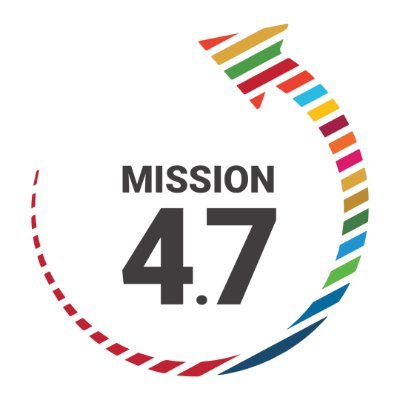 A global initiative to advance transformative education for a sustainable future. #Mission4Point7