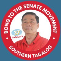 Bong to the Senate - Southern Tagalog(@BongToSenateST) 's Twitter Profile Photo